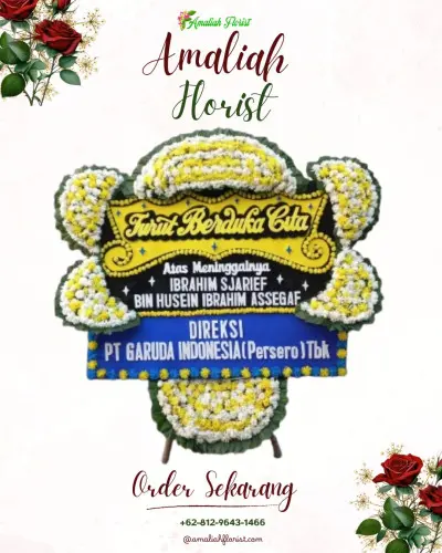 Papan Bunga Duka di Sumberpucung